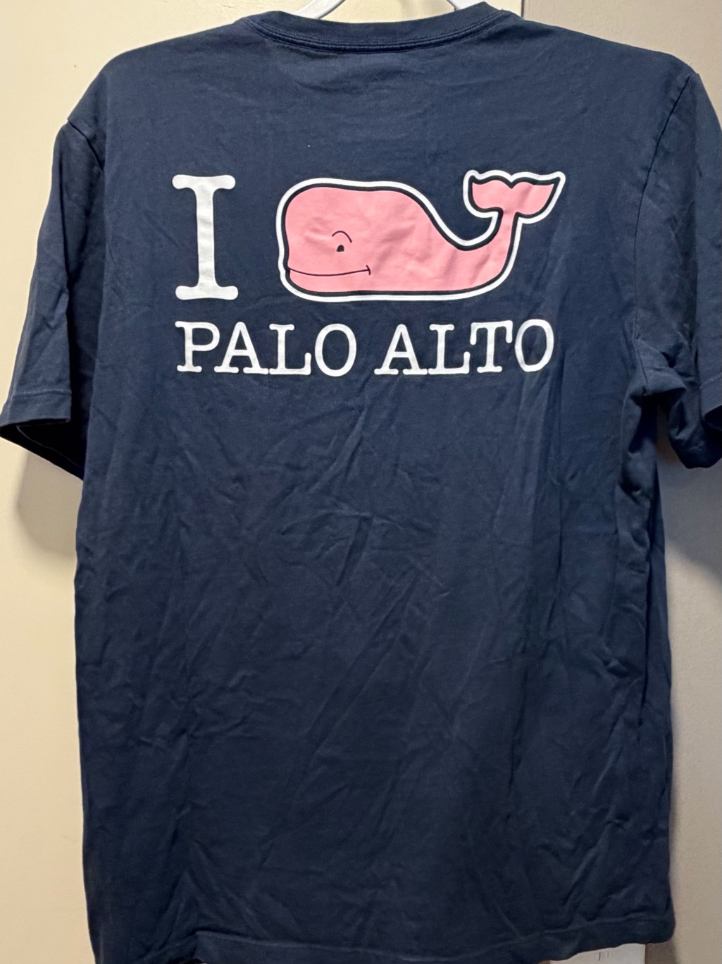 Rare Palo Alto Vineyard Vines Whale Tee Shirt